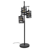 Stehleuchte Spin DH Interior Grau LxBxH 120x39x39 Schiefergrau Weiß Foto Vorderansicht