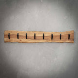 Garderobe Levi DH Interior Akazie LxBxH 92x21x15 Akazienholz Stimmungsvolles Foto Vorderansicht
