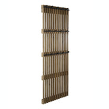 Garderobenständer Vera DH Interior Mango LxBxH 165x67x12 Mangoholz Weißes Foto, diagonale Vorderansicht