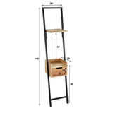 Nachttisch Vanessa DH Interieur Akazie LxBxH 140x30x25 Akazienholz Weiß Foto Größenangabe