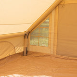 Zelt für vier Personen, aufblasbar, Beige, 300 x 200 x 210 cm Dimehouse Beige LxBxH 75x48x38 Cotton Atmosphere Foto anders