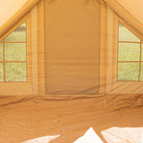 Zelt für vier Personen, aufblasbar, Beige, 300 x 200 x 210 cm Dimehouse Beige LxBxH 75x48x38 Cotton Atmosphere Foto anders