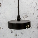 Hängelampe Katie Smokey Dimehouse Anthrazit LxBxH 29x22x21 Glas Atmosphäre Foto anders
