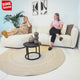 Ecksofa Bio-Form Crème Bouclé Sophie – rechts