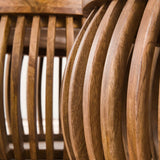 Couchtisch Hans DH Interior Mango LxBxH 88x88x45 Mangoholz Stimmungsvolles Foto-Farbmuster