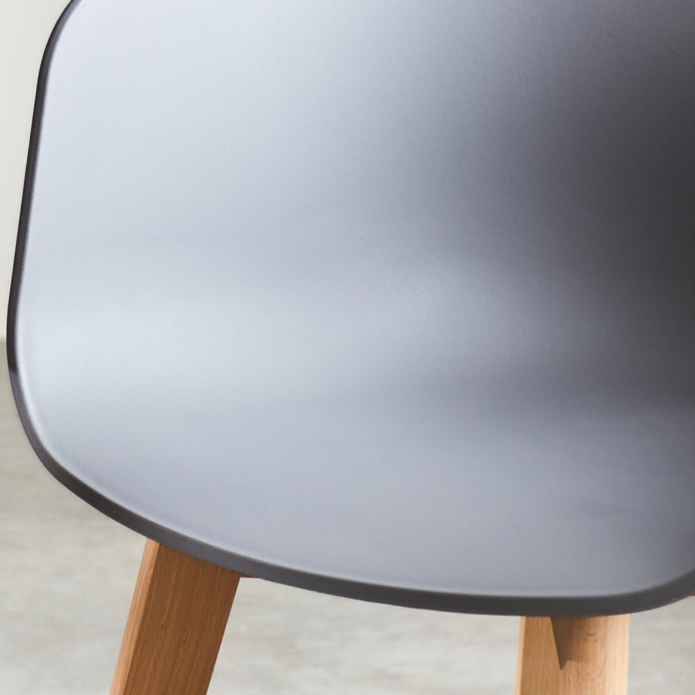 Esszimmerstuhl Herning Dimehouse Grau LxBxH 68x60x51 Kunststoff Atmosphärisches Fotodetail