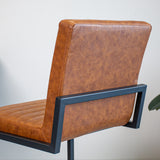 Barhocker Kuba Dimehouse Cognac LxBxH 72x69x54 Kunstleder Atmosphärenfoto anders