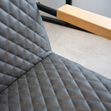 Sessel Lars Dimehouse Anthrazit LxBxH 68x64x39 Kunstleder Stimmungsvolles Fotodetail